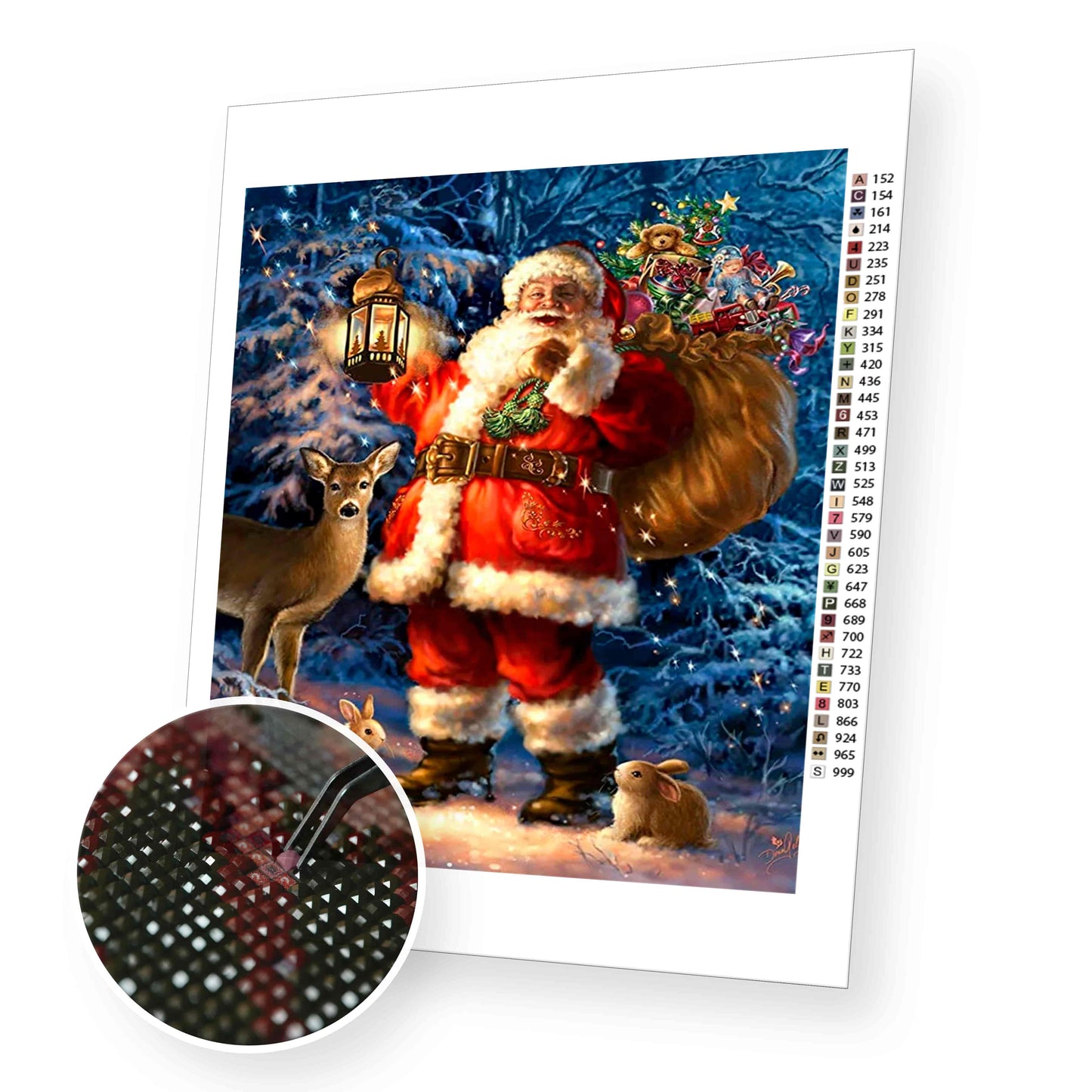 Big Santa Clause - Diamond Painting Kit