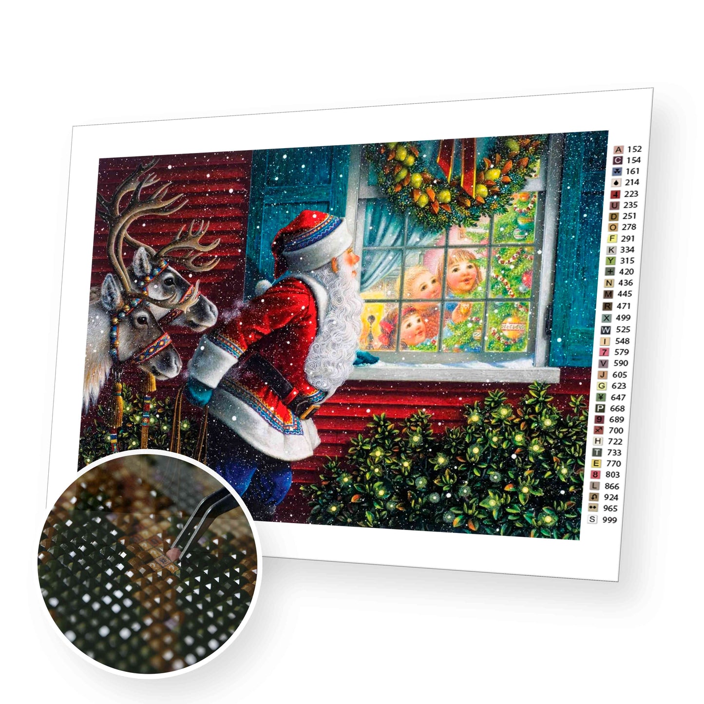 Wonderful Santa Claus Christmas - Diamond Painting Kit