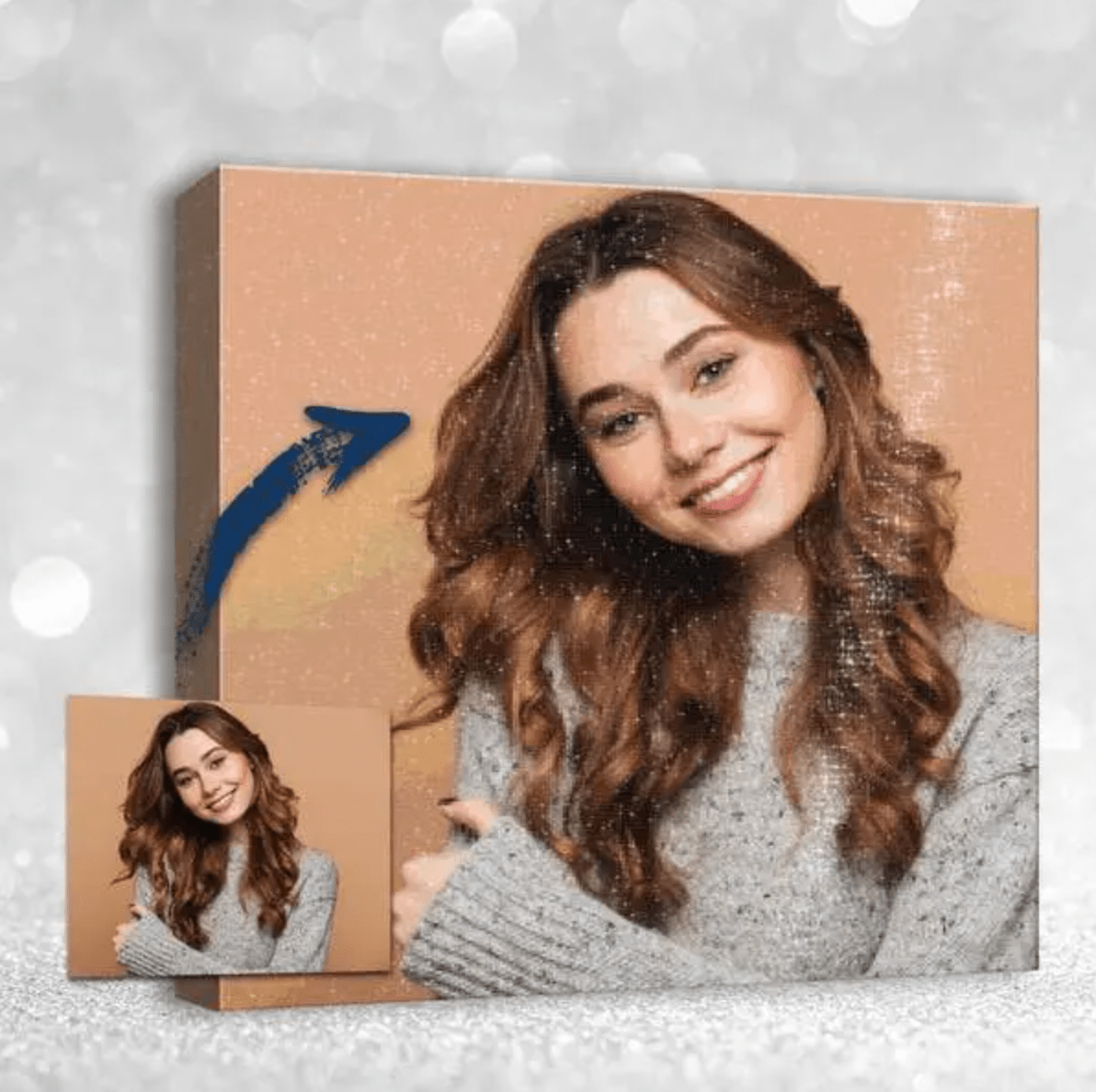 Custom Diamond Painting Kit With Your Own Photo – Just Paint with Diamonds