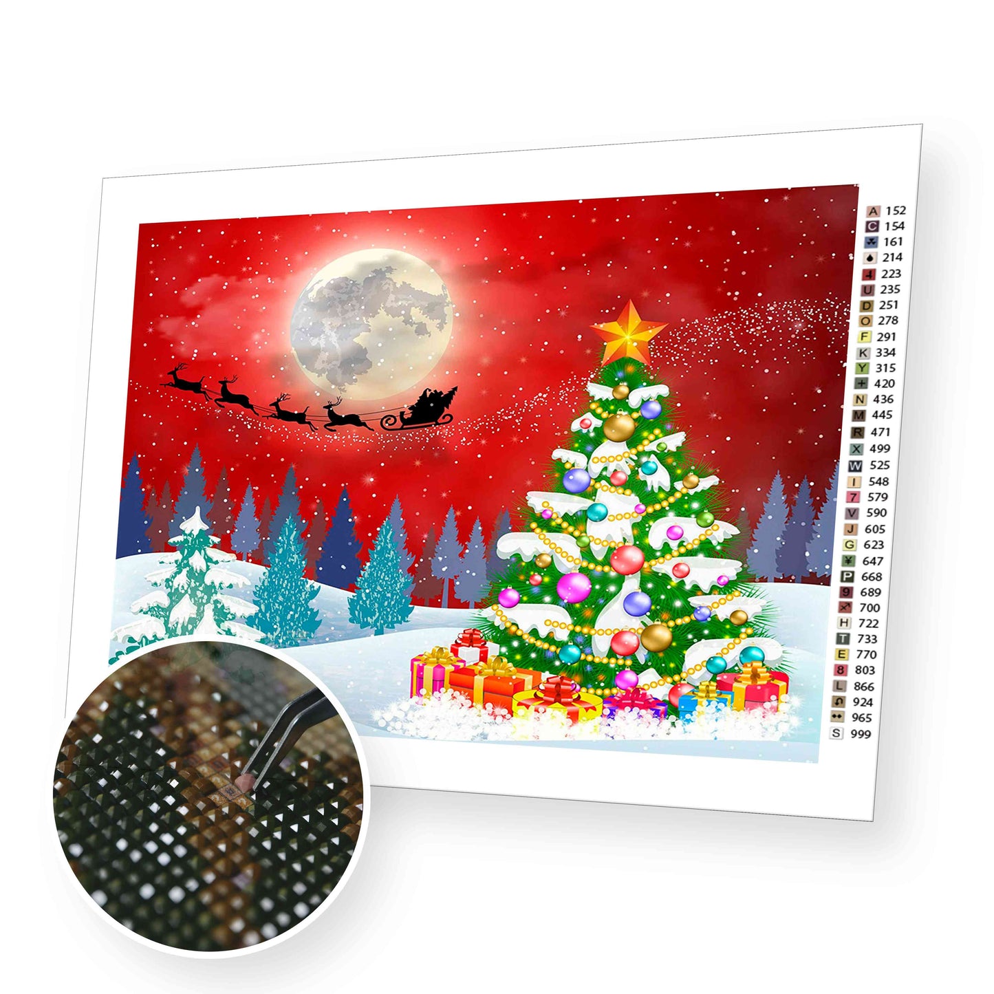 Beautiful Christmas - Diamond Painting Kit