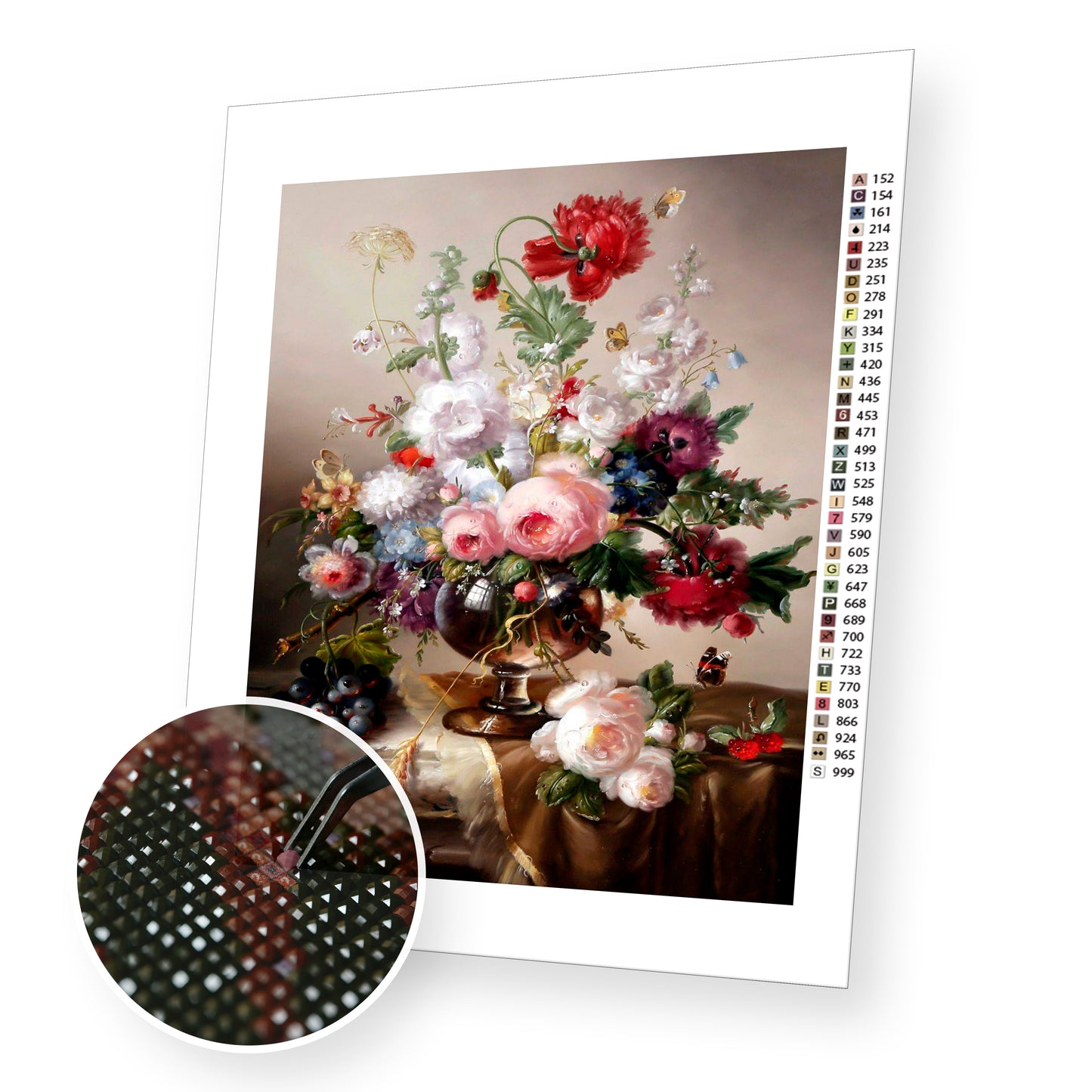 All Kind of Flowers - Diamond Painting Kit - [Diamond Painting Kit]