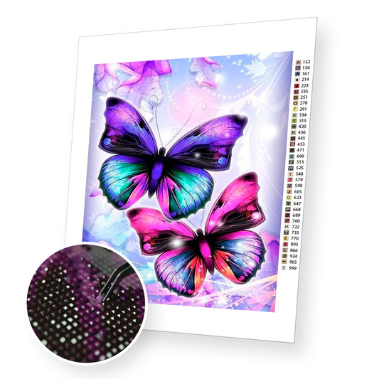 Butterflies - Diamond Painting Kit - [Diamond Painting Kit]