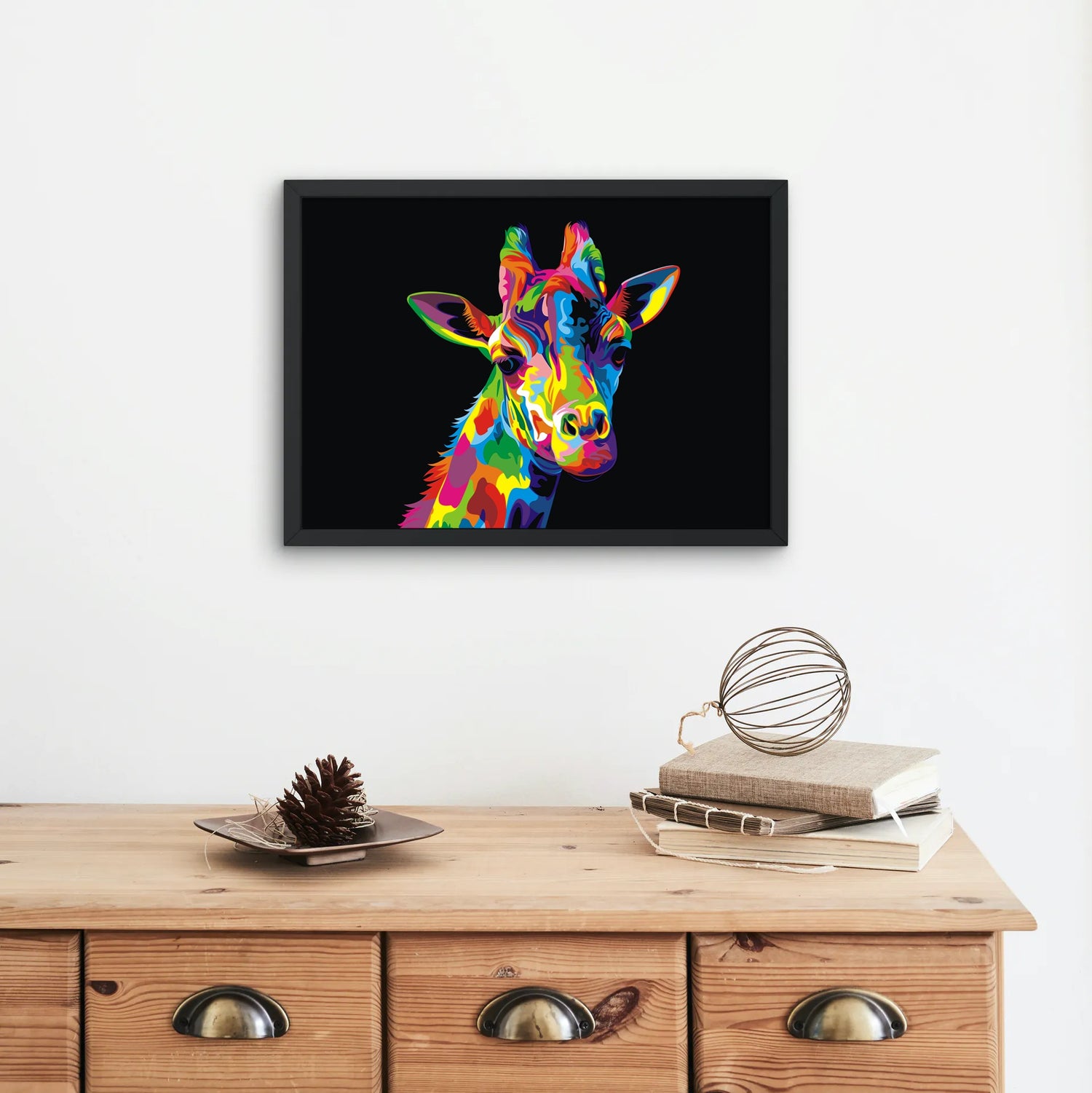 Buy (Color Giraffe) - Diamond Dots Bead Art for Adults Colourful