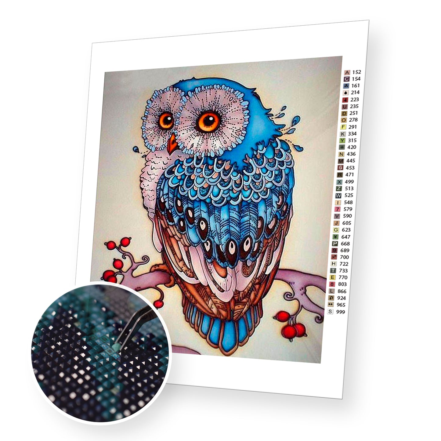 Special Shaped Animal Owl Cute Diamond Painting Kit - DIY
