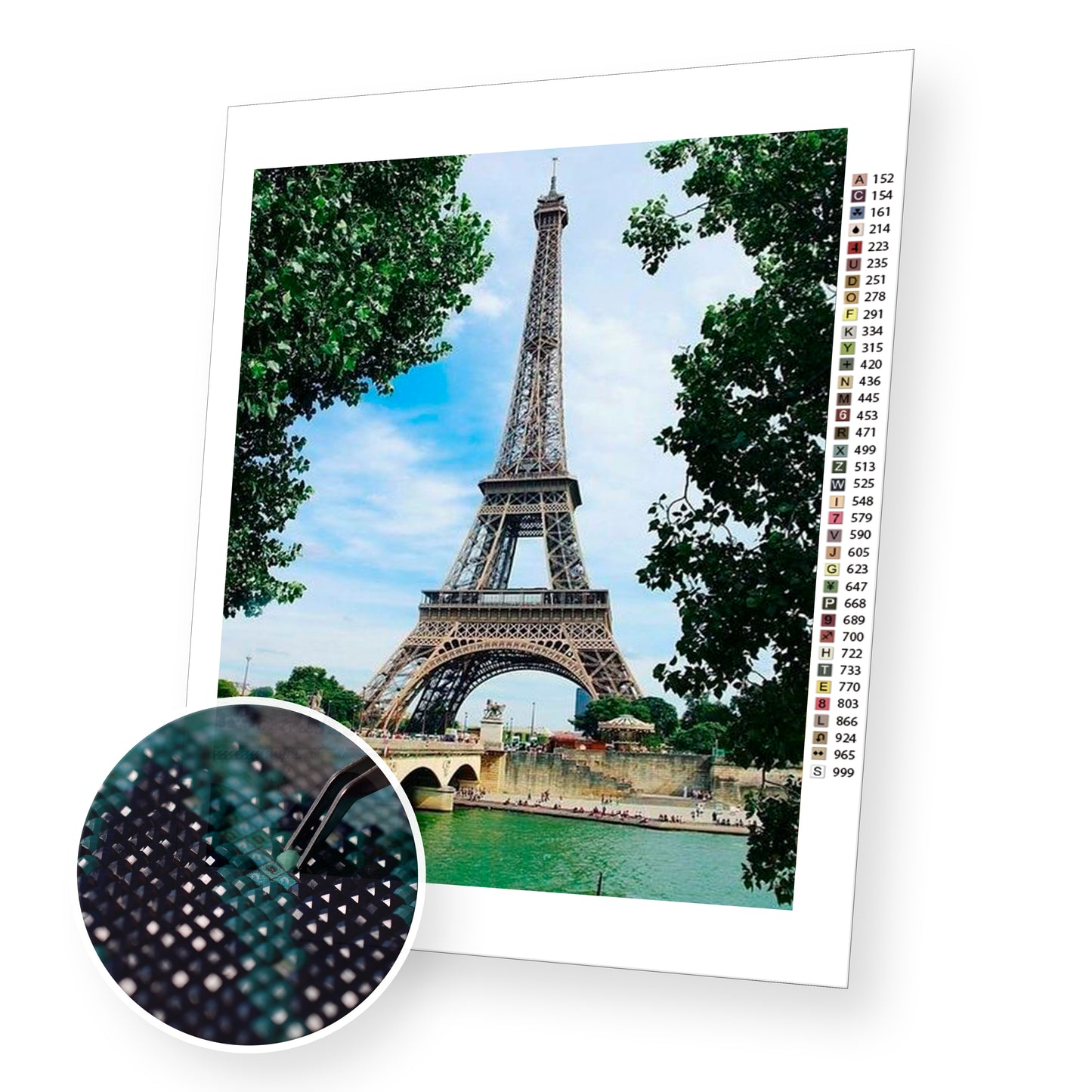 Eiffel Tower - Diamond Painting Kit - [Diamond Painting Kit]