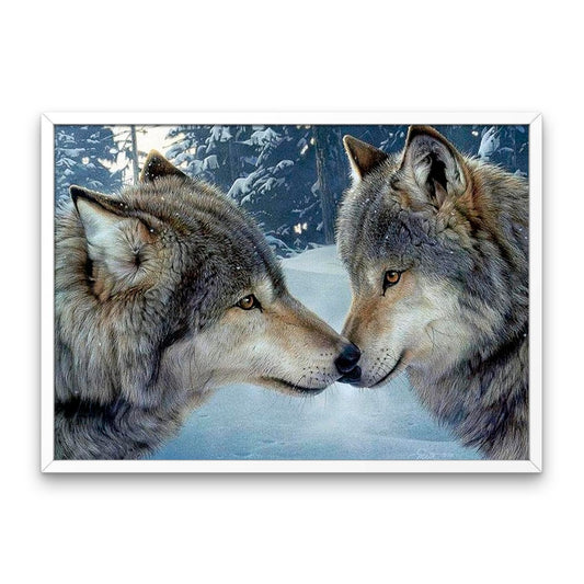 Lover Wolf - Diamond Painting Kit