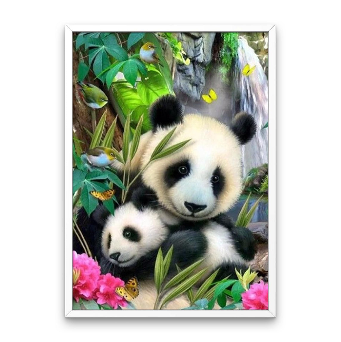 Pandas - Diamond Painting Kit