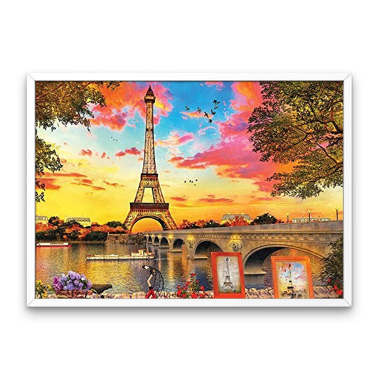 Paris Sunset - Diamond Painting Kit