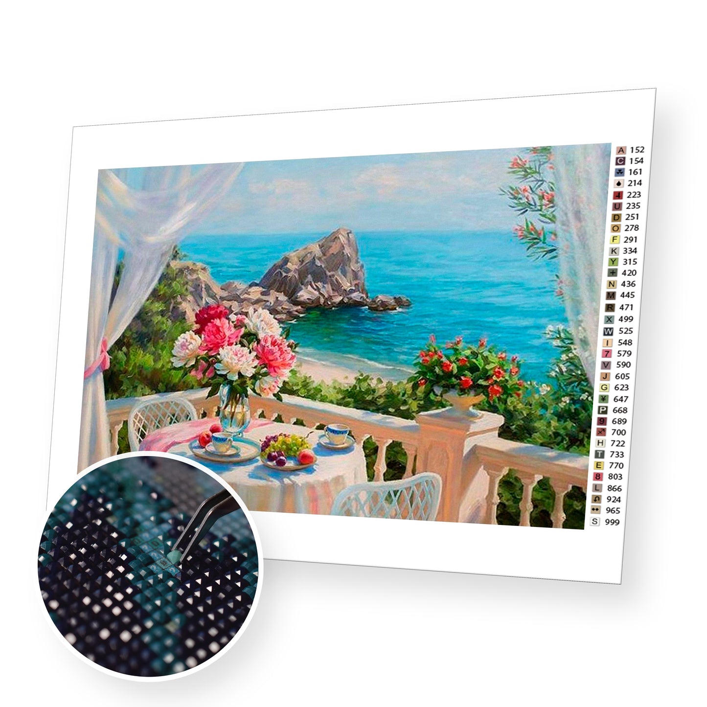 Sea View - Diamond Painting Kit - [Diamond Painting Kit]