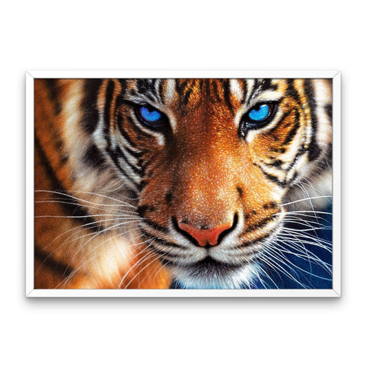 Tiger Close-Up - Diamond Painting Kit