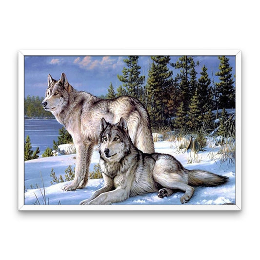 Wolves - Diamond Painting Kit